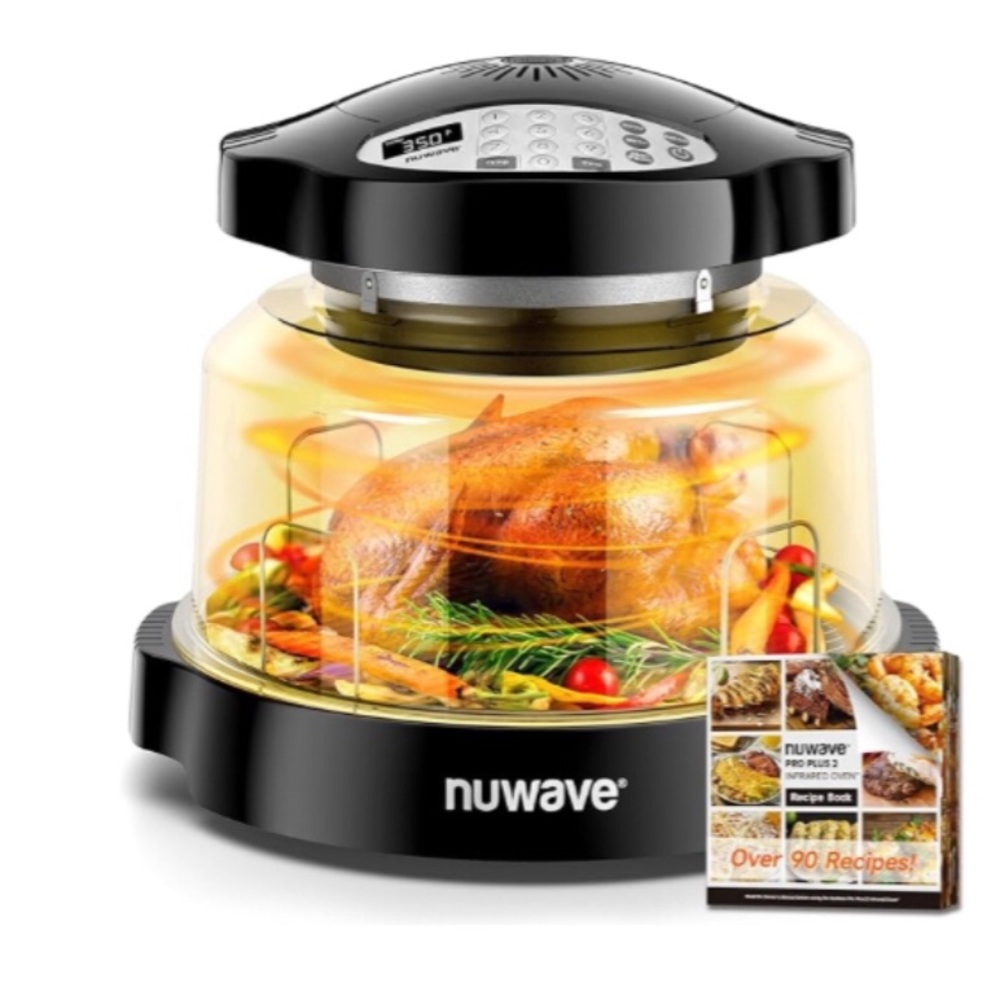 Black Infrared Oven without recipe book